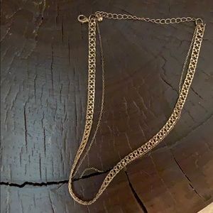 Gold Choker with Adjustable Clasp